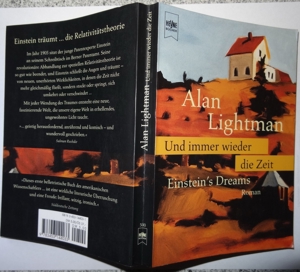 BN Alan Ligthman Und immer wieder die Zeit Einstein Dreams Roman Heyne 1998 Buch Belletristik gut er