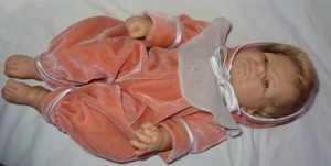 DL Berenguer JC Toys Puppe Babypuppe Mädchen 43cm Silikonpuppe unbespielt einwandfrei erhalten Bild 6