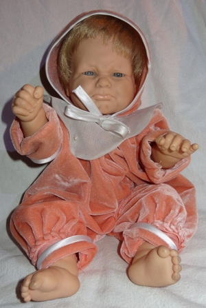 DL Berenguer JC Toys Puppe Babypuppe Mädchen 43cm Silikonpuppe unbespielt einwandfrei erhalten Bild 2