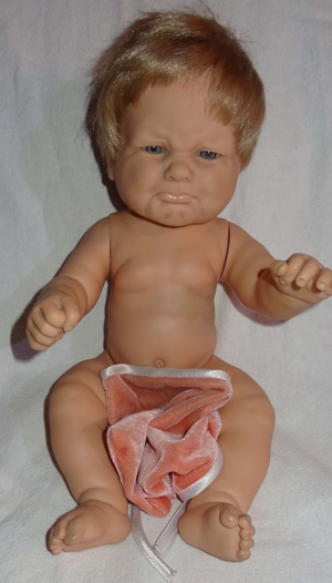DL Berenguer JC Toys Puppe Babypuppe Mädchen 43cm Silikonpuppe unbespielt einwandfrei erhalten Bild 11