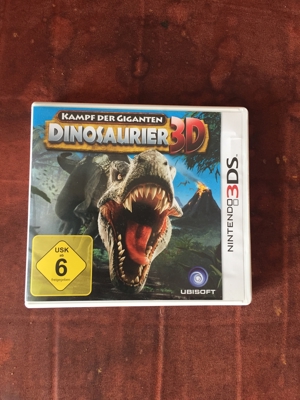 Nintendo 3DS Spiel "Dinosaurier 3D Kampf der Giganten" Bild 1