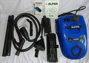 D Alpha AR 2000 Dampfreiniger + Grundausstattung 2,2 KW kaum benutzt einwandfrei erhalten Bild 1