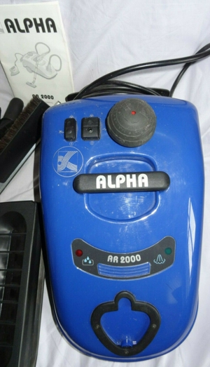 D Alpha AR 2000 Dampfreiniger + Grundausstattung 2,2 KW kaum benutzt einwandfrei erhalten Bild 7