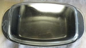 DP ELO Alu-Guss-Bräter Glasdeckel= Auflaufform 6,5l 39,5x22xH16 gebraucht gut erhalten Kochen Braten Bild 4