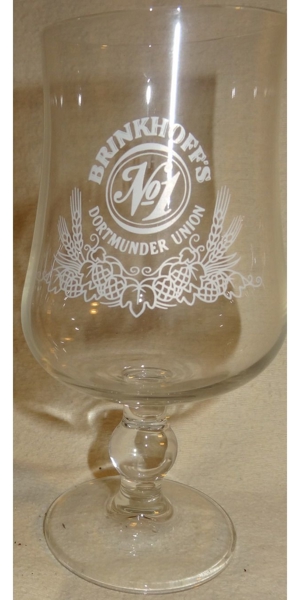 HL GH Trinkglas Dortmunder Union Brinkhoff s Bierglas 0,3l wenig benutzt einwandfrei erhalten Glas