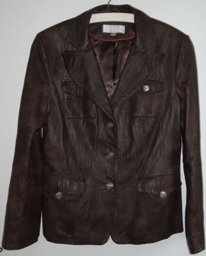 KT Leather Sound LSF Lederjacke Gr. 44 braun Nappaleder wenig getragen einwandfrei Damenjacke Jacke Bild 1