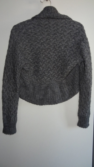 KT AMISU Weste Strickweste Schulterweste Gr. L Grau 70 Polyacryl 20Wolle 10Alpaka Damenweste Kleidun Bild 7