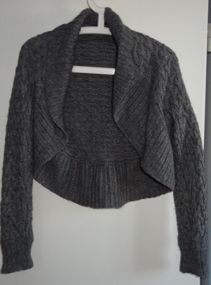 KT AMISU Weste Strickweste Schulterweste Gr. L Grau 70 Polyacryl 20Wolle 10Alpaka Damenweste Kleidun Bild 5
