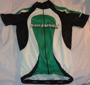KA Nakamura Fahrrad-Trikot Gr. S Climate Drygrün schwarz weiß Jacke Kurzarm gut Bild 5