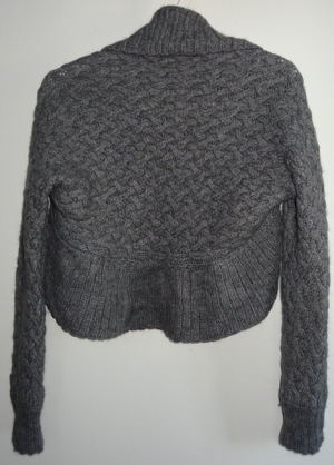 KT AMISU Weste Strickweste Schulterweste Gr. L Grau 70 Polyacryl 20Wolle 10Alpaka Damenweste Kleidun Bild 2