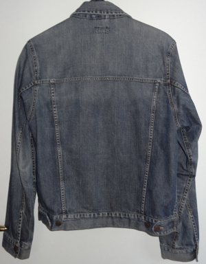 KT H&M LOGG Jeansjacke Damenjacke Gr. M blau 100% Baumwolle kaum getragen Jacke Jeans Bild 2