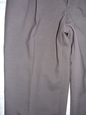 KHI C&A New Fast Herrenhose Gr.50 braun Polyester 40% Schurwolle Polyamid wenig getragen Hose Herren Bild 9