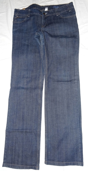 KHT MNG Jeans Gr. 44 blau Baumwolle Elasthan kaum getragen einwandrei erhalten Hose Damen