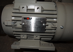 W Wolf IEC Motor Elektromotor MOT.3 TC 90LA-2 2.2 KW voll funktionstüchtig  Bild 1