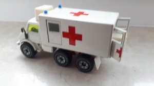 Modellauto Siku 1:50 55 ..Mercedes Unimog U406 D