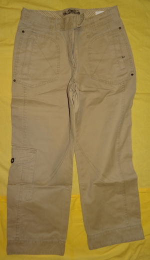 KHJ CECIL Hose Jeans Damen Gr.27 hellbraun 100% Baumwolle wenig getragen gut erhalten Damenhose