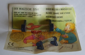 Ü-Ei 1302 2000 Der magische Stab 613 983 + BPZ 613983 einwandfrei erhalten Ferrero Bild 4