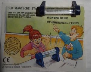 Ü-Ei 1302 2000 Der magische Stab 613 983 + BPZ 613983 einwandfrei erhalten Ferrero Bild 3