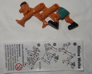 Ü-Ei 1307 2000 Verschiedene Figuren Auf die Plätze fertig los Alexis 623229 +BPZ einwandfrei Ferrero Bild 2
