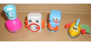 Ü-Ei 1363 2004 Die Küche steht Kopf Miss Mix Tante Saubermann Mr. Eiskalt Ferrero Figur