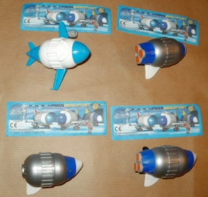 Ü-Ei 1510 2000 Ferraeroport Start in ein neues Jahrtausend Europa Jet Star Shuttle Ferrero Figur