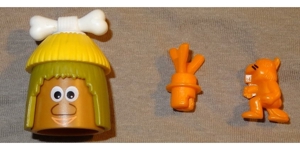 Ü-Ei 1360 2004 Auf dem Campingplatz Hütte grün gelb C-93 Teile v. Figur Zelt C-91 Ferrero Figur