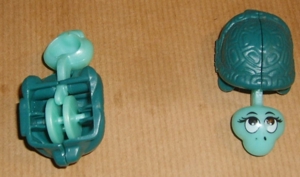 Ü-Ei 1361 2004 Die Drei von der Sonnenfarm Schildkröte Lisa MPG C-100; 1 Figur Ferrero Kinder Figur