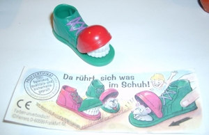 Ü-Ei 1305 2000 Da rührt sich was im Schuh Der lachende Schuh 661910 BPZ 661953 Ferrero Kinder Figur