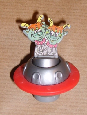 Ü-Ei 1275 1998 Wetthüpfen um den Dorfteich Hase K99N3 Ferrero Kinder Figur