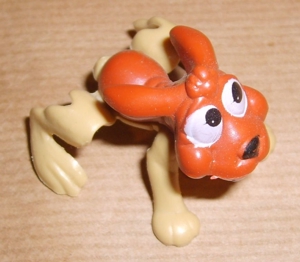 Ü-Ei 1275 1998 Wetthüpfen um den Dorfteich Hase K99N3 Ferrero Kinder Figur