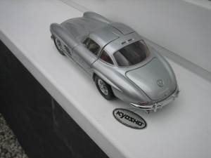 1 18 Modellauto Kyosho--Mercedes Benz 300 SL Flügeltürer siehe die Fotos