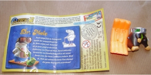 Ü-Ei 234 2006 Mission Maulwurf Handtuchkrieg auf Mallorca Figur Rudi Raser + BPZ Ferrero Figur Bild 2