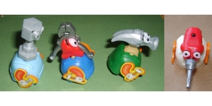 Ü-Ei 803 2003 Toll Toys 4 Fig. Schorsch Schraub Hans Hammer Bodo Bohrer Zlatko Zange Ferrero Figur Bild 2