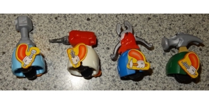 Ü-Ei 803 2003 Toll Toys 4 Fig. Schorsch Schraub Hans Hammer Bodo Bohrer Zlatko Zange Ferrero Figur Bild 3