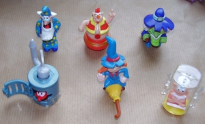 Ü-Ei 237 2006 Magic Lessons Magische Zauberschule 6 Figuren gut erhalten Ferrero Figur