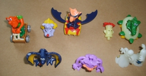 Ü-Ei 288 2005 Monster Hotel 2 : 6 verschiedene Figuren und Figurteile Beiser Dracool Ferrero Figur