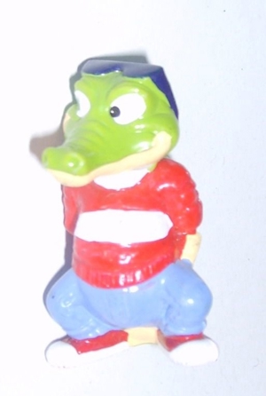 Ü-Ei 158 1992 93 Die Crazy Crocos Eddy Koketti gut erhalten Ferrero Kinder Figur