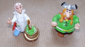 Ü-Ei 202 2000 Asterix und die Römer 2 Figuren gut erhalten Ferrero Figur