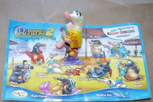 Ü-Ei 234 2006 Mission Maulwurf Handtuchkrieg auf Mallorca Figur Conny Control+BPZ Ferrero Figur Bild 3