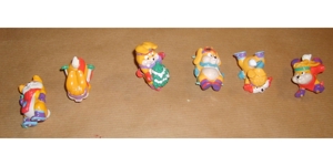 Ü-Ei 176 1996 Hanny Bunny`s lustige Ski Hasen 6 verschiedene Figuren gut erhalten Ferrero Figur