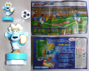 Ü-Ei 232 2006 Macigsport Magnetfußball Figur Claudio Cabresi MPG S49 gut erhalten Ferrero Figur