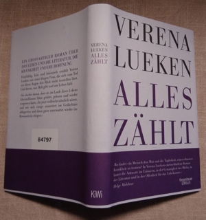 BT Verena Lueken Alles zählt KiWi Verlag gebundene Ausgabe unkorrigiertes Arbeitsexemplar 1xgelesen