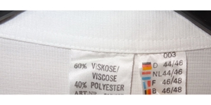 KL Bluse Gr 44 46 weiß 60 Viskose 40 Polyester Langarm wenig getragen einwandfrei Damen kleidung Bild 5