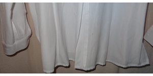 KL Bluse Gr 44 46 weiß 60 Viskose 40 Polyester Langarm wenig getragen einwandfrei Damen kleidung Bild 2