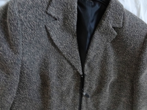 KI Blazer Damenjacke Gr. 42 dunkelgrau schwarz 79% Polyester 24% Viskose wenig Jacke Damenkleidung Bild 13