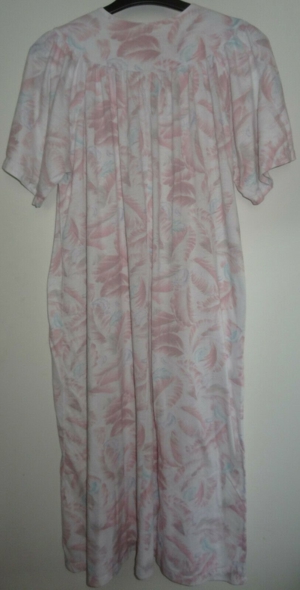 KP Miss Bellevue Nachthemd 44-46 Sommer Kurzarm weiß +rosa 45Baumwoll 55 Modal Schlafanzug Damen Bild 6