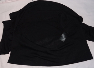KA H&M Pullover Gr. XS schwarz 50Acryl 50 Viscose getragen noch gut erhalten Damenpullover Kleidung Bild 8