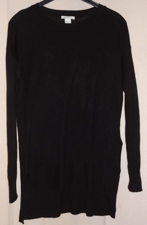 KA H&M Pullover Gr. XS schwarz 50Acryl 50 Viscose getragen noch gut erhalten Damenpullover Kleidung Bild 6