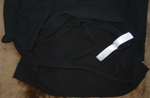 KT Atmospere Bluse GR. 42 Tunika schwarz durchsichtig 100Polyester kaum getragen Damen Kleidung Bild 5