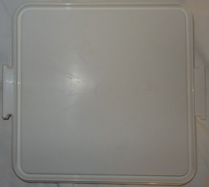 XP Tupperware Ersatzdeckel 1241 - 4 Servierplatte f Kuchenbehälter quadratisch 27,8 Zubehör Ersatz